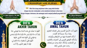 Pawai Obor dan Nada & Dakwah Semarakkan Tahun Baru Islam 1448 Hijriah di Desa Ciangsana