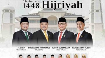 DPRD Kabupaten Sukabumi Ucapkan Selamat Tahun Baru Islam 1448 Hijriah, Ajak Masyarakat Perkuat Semangat Hijrah