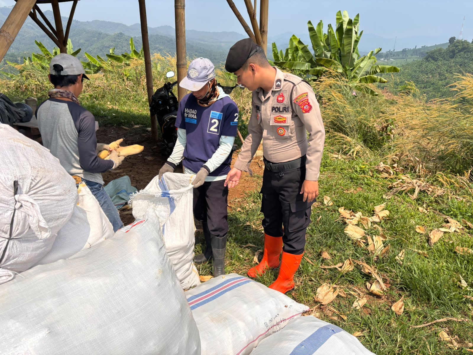 Polrestabes Bandung Perkuat Kemitraan dengan Petani, Dukung Ketahanan Pangan dan Swasembada Nasional