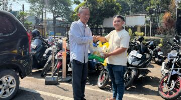 Satresnarkoba Polrestabes Bandung Tebar Kepedulian, Berbagi Kebahagiaan untuk Warga melalui Program Ketahanan Pangan