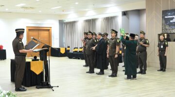 Kajati Jabar Lantik Kajari Kabupaten Sukabumi dan Koordinator Baru, Tegaskan Integritas serta Profesionalisme Penegakan Hukum