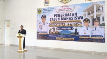 Program SASARSADESA Ciangsana Kian Nyata, Puluhan Calon Mahasiswa Serahkan Berkas Beasiswa ke IPWIJA untuk Wujudkan Generasi Unggul Desa