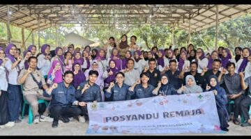 Kades Ciangsana dan TP-PKK Kawal Posyandu Remaja, Cetak Generasi Sehat, Cerdas, dan Berdaya Saing