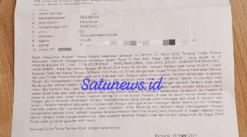 Ternyata korban “Taufik Hidayat” bukan hanya YTR, SAA korban ke-2 dari “TH” bahkan telah pernah membuat Laporan Polisi (LP)