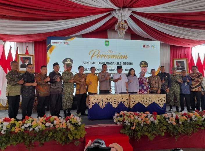 Gubernur Herman Deru Resmikan SLB Negeri dan SMA Negeri Hayza Nur Ilmi, Perkuat Akses Pendidikan Inklusif di Sumsel