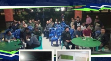 Makodim dan Koramil Jajaran Kodim 0418/Palembang Gelar Nonton Bareng Pesta Bola Dunia 2026 Bersama Masyarakat