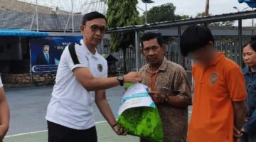 Rutan Kelas I Palembang Salurkan Bantuan Sosial kepada Keluarga Warga Binaan, Wujud Kepedulian dan Penguatan Hubungan dengan Masyarakat