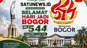 HJB Ke-544, SATUNEWS.ID Tegaskan Komitmen Mengawal Pembangunan Bogor Maju dan Berdampak untuk Masyarakat