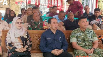 Sekda Ikuti Peresmian Jembatan Garuda dan Titik Air Bersih oleh Presiden Republik Indonesia