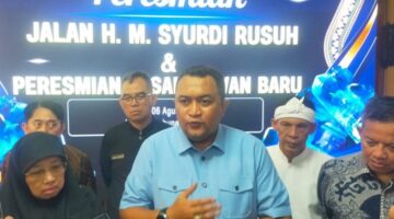 Jejak Sang Kepala Desa Teladan Diabadikan, Jalan H. M. Syurdi Rusuh Resmi Jadi Simbol Pengabdian dan Sejarah Jonggol
