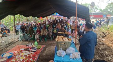 Di Tengah Polemik Jalur Alternatif Jembatan Kedep, 320 Yatim, Lansia dan Warga Terima Santunan