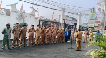 Apel Pagi Pemdes Ciangsana, H. Udin Saputra Tekankan Disiplin dan Pelayanan Terbaik untuk Warga
