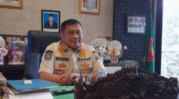 Pemerintah Menghimbau Pedagang Pasar Sako Tidak Untuk Berjualan Difasilitas Umum