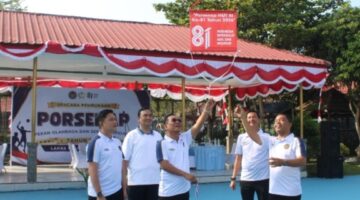 Semarak HUT ke-81 RI, PORSENAP 2026 Resmi Dibuka di Lapas Kelas I Palembang