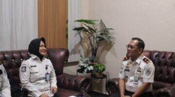 Perkuat Akuntabilitas Pengelolaan Anggaran, Lapas Kelas I Palembang Terima Kunjungan Tim Inspektorat Jenderal Kemenimipas