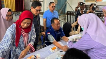 Gelar Cek Kesehatan Gratis DPD Demokrat Sumsel