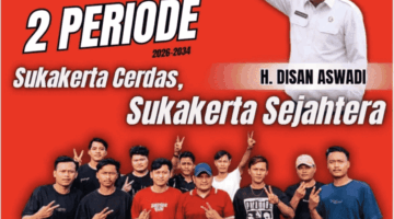 Siap Lanjutkan Dua Periode! H. Disan Aswadi Deklarasi Maju di Pilkades Sukakerta 2026–2034