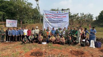 Seribu Pohon Ditanam di Hutan Kota Klapanunggal, Gerakan “Sedekah Pohon” Jadi Warisan untuk Anak Cucu