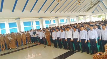 Pilkades Serentak Lebong 2026, Panitia Tetapkan Nomor Urut dan Deklarasi Damai