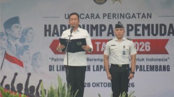 Semangat Sumpah Pemuda ke-98, Lapas Kelas I Palembang Perkuat Patriotisme dan Integritas