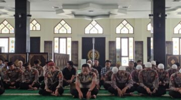 Polda Sumsel Laksanakan Kegiatan Pembinaan Rohani dan Mental Personel